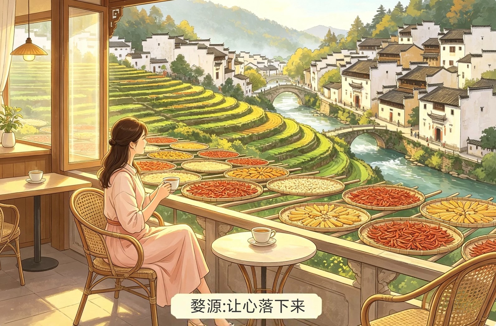 瓷山花® 婺源让心落下来 瓷山花® 婺源让心落下来