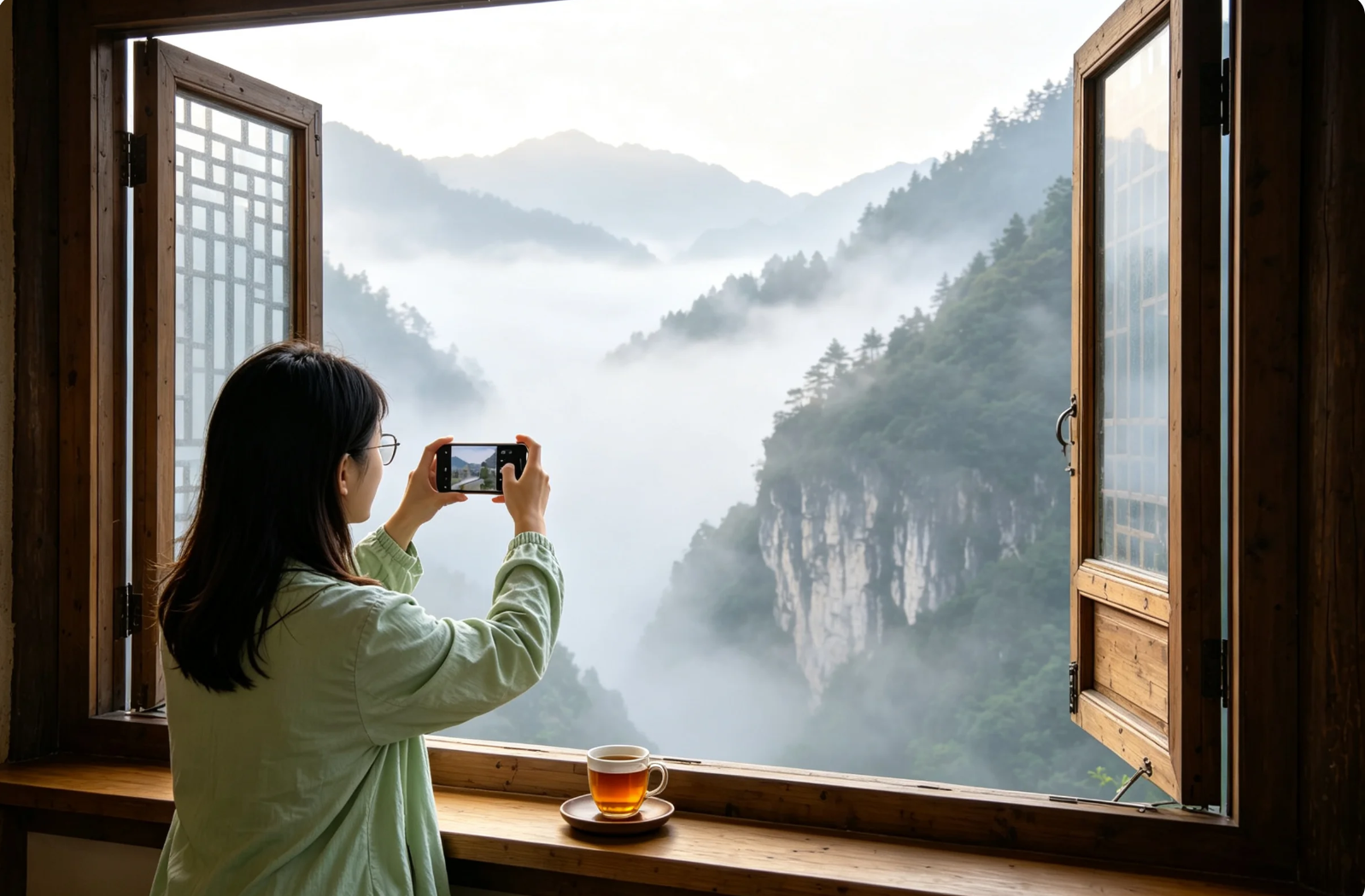 瓷山花®臻选 庐山风景 瓷山花®臻选 庐山风景